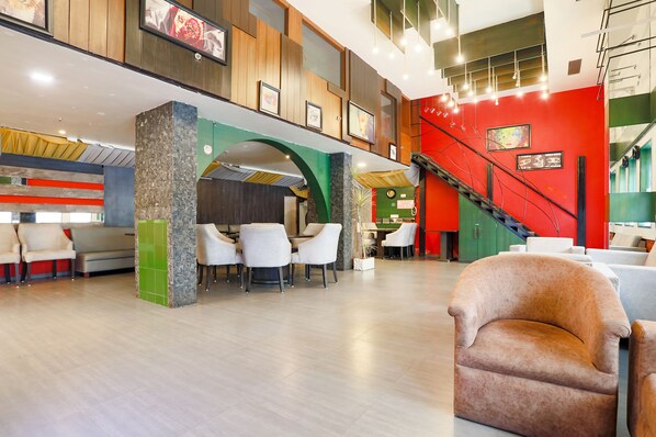 Sala de estar en el lobby