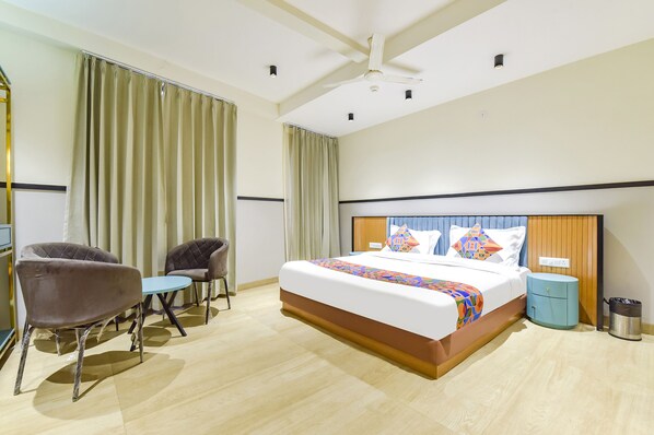 Premium Room | Egyptian cotton sheets, premium bedding, in-room safe, free WiFi - Treebo Bella Vista (Udaipur)