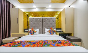 ห้องพรีเมียม | ผ้าปูที่นอนฝ้ายอียิปต์, เครื่องนอนระดับพรีเมียม, ตู้นิรภัยในห้องพัก