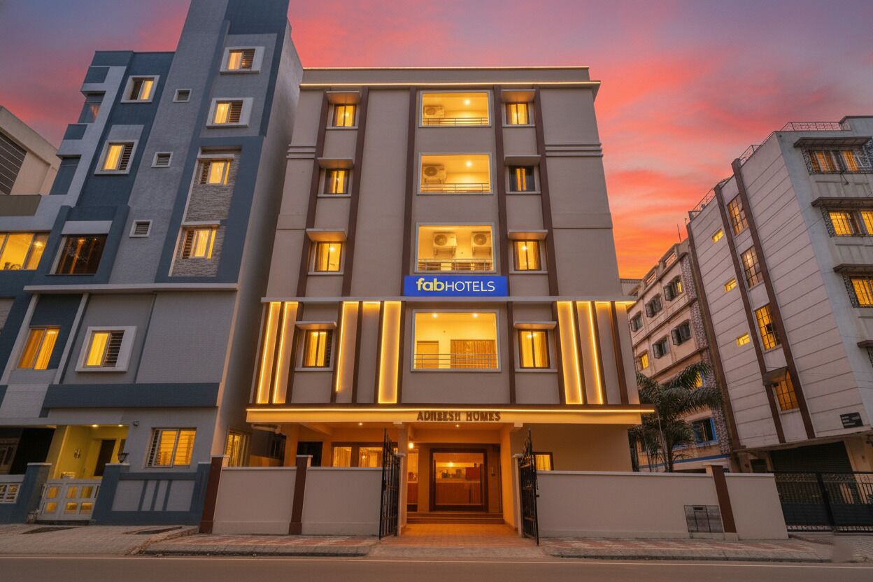 Entrada al alojamiento