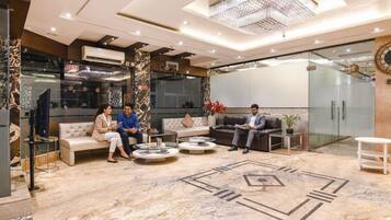 Sala de estar en el lobby