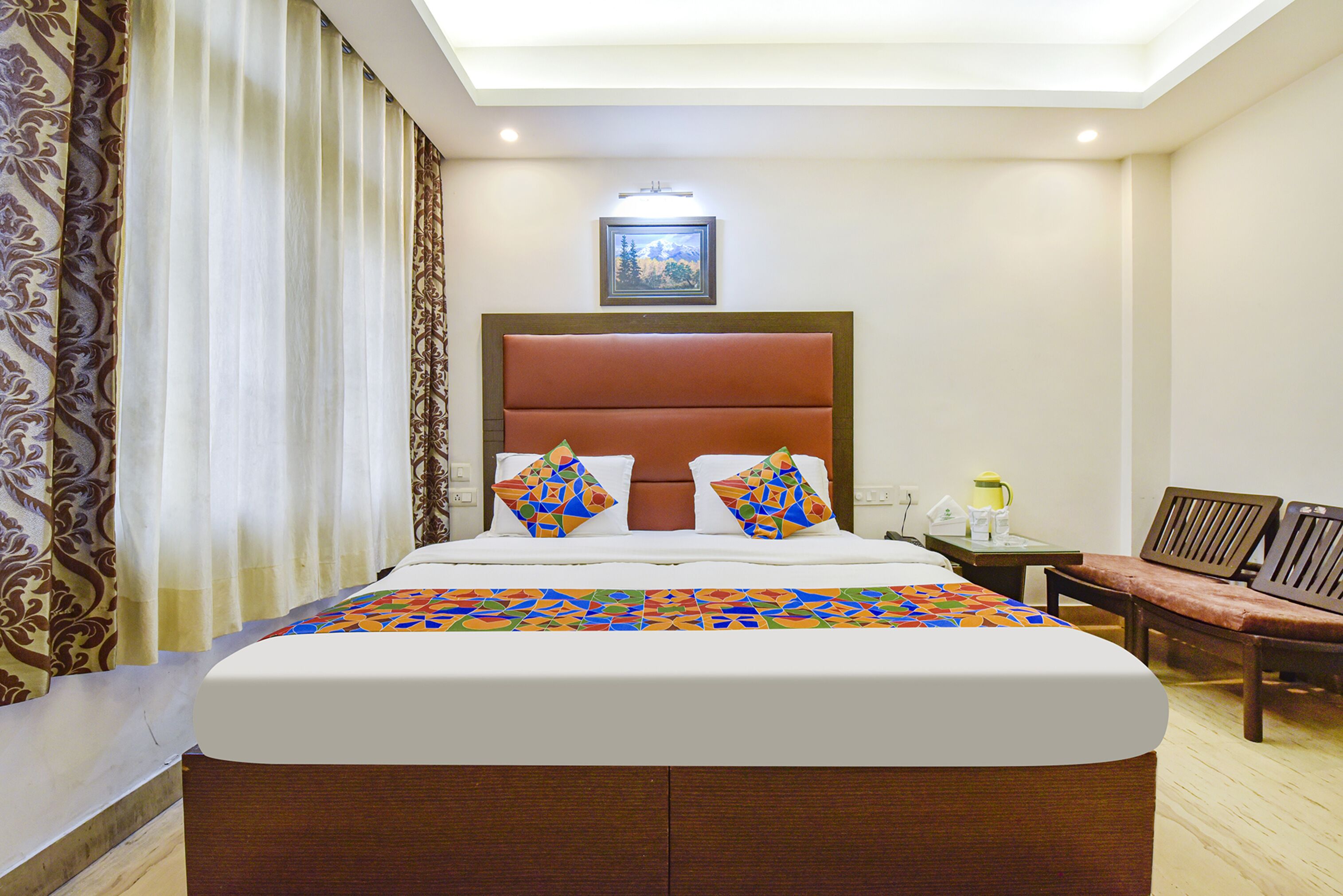 埃及棉床单、高档床上用品、客房内保险箱、免费 WiFi