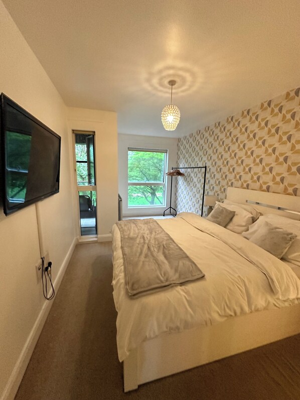 1 Schlafzimmer, Bügeleisen/Bügelbrett, kostenloses WLAN, Bettwäsche