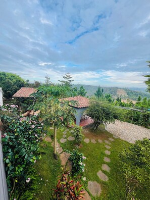 Uitzicht vanuit accommodatie