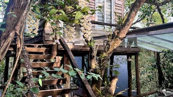 Design-Bungalow, Küche | Kostenloses WLAN, Bettwäsche