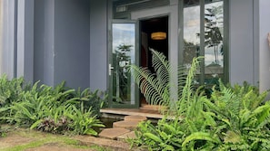 Voorkant van accommodatie