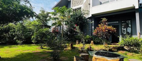 Façade de l’hébergement