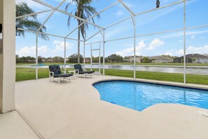 Outdoor pool - Spectacular Oasis + Pool + Games + Pet friendly (Kissimmee)