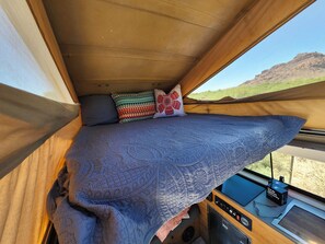 1 bedroom, bed sheets - Camp in a sun-powered, classic VW (Chandler)