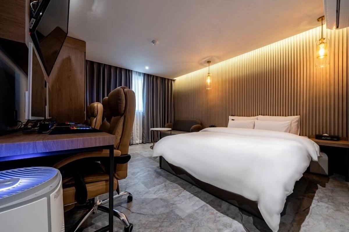 ห้องดีลักซ์ | Wi-Fi ฟรี, ห้องพักตกแต่งอย่างมีเอกลักษณ์, ตกแต่งพิเศษโดยเฉพาะ