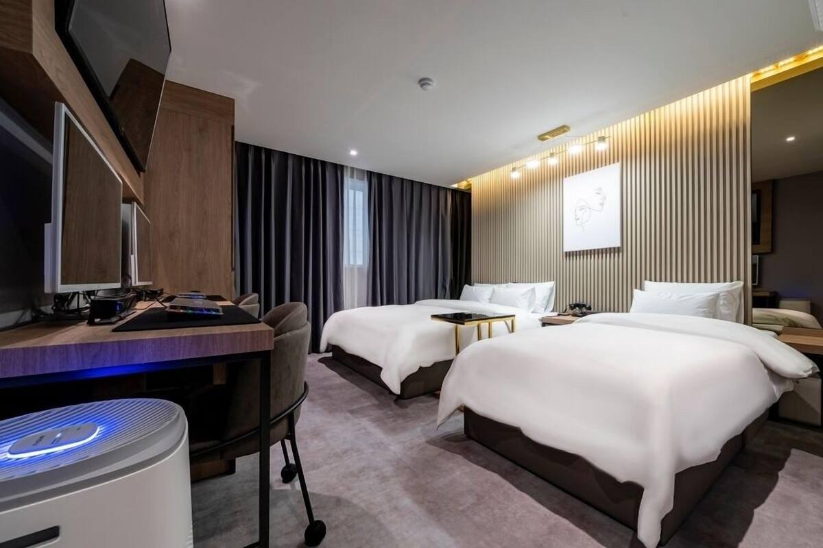 ห้องซูพีเรียทวิน | Wi-Fi ฟรี, ห้องพักตกแต่งอย่างมีเอกลักษณ์, ตกแต่งพิเศษโดยเฉพาะ