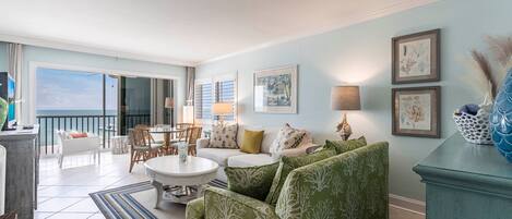 TV, DVD player, books