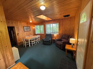 Interior - Cabin 4 'Eagle' 2-BR, 4-5 pp, overlooks lake, access to boats! (Ely)