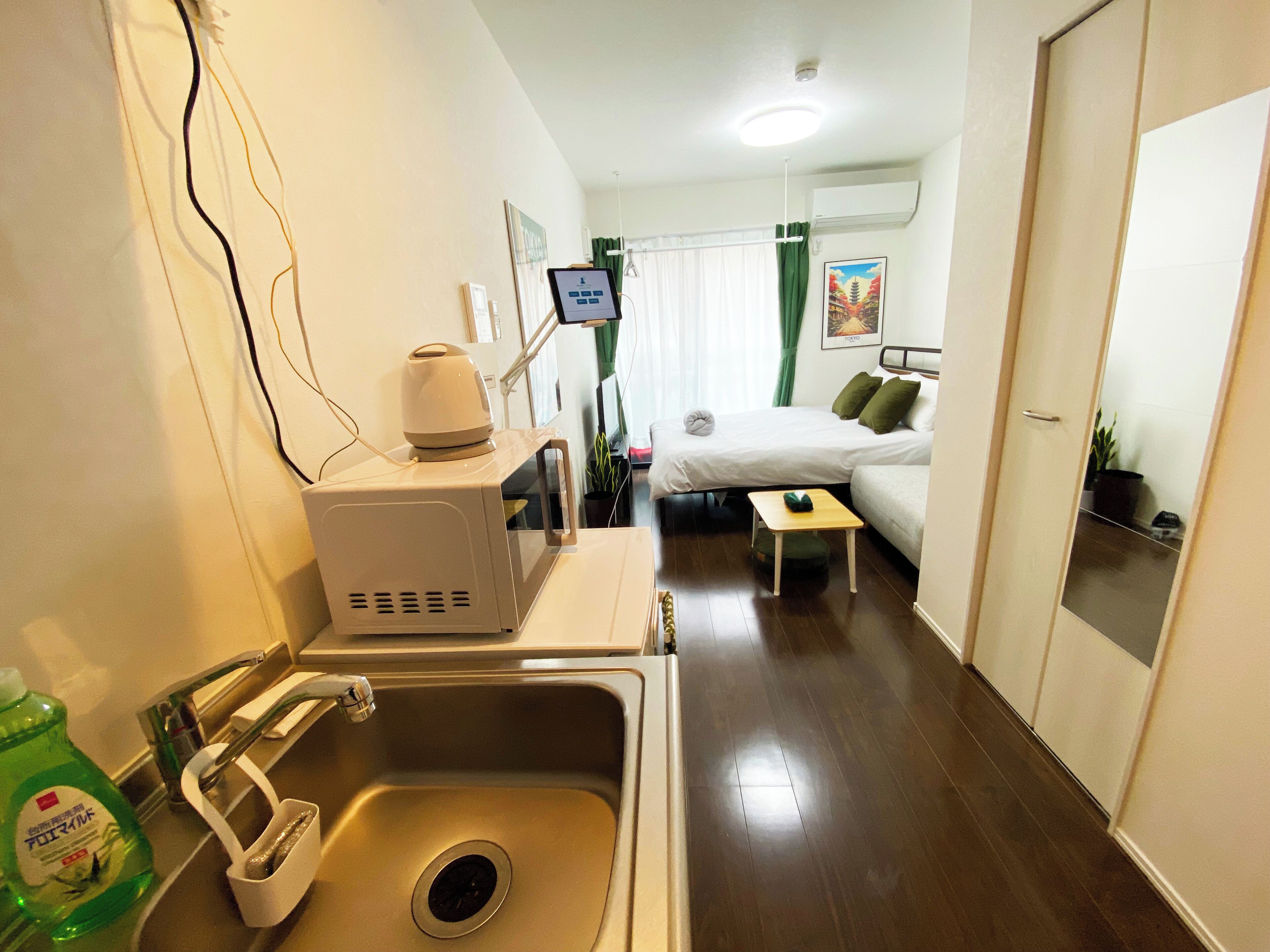 1 slaapkamer, een bureau, een strijkplank/strijkijzer, gratis wifi