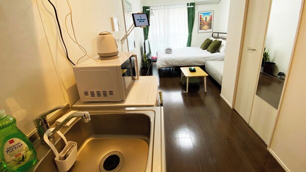 1 chambre, bureau, fer et planche à repasser, Wi-Fi gratuit