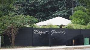 Front of property - Magnetic Glamping (Nelly Bay)
