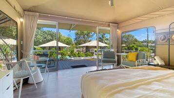 Superior Double or Twin Room (Tent 7) | Living area