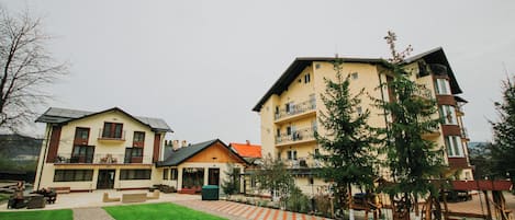 Fassade der Unterkunft