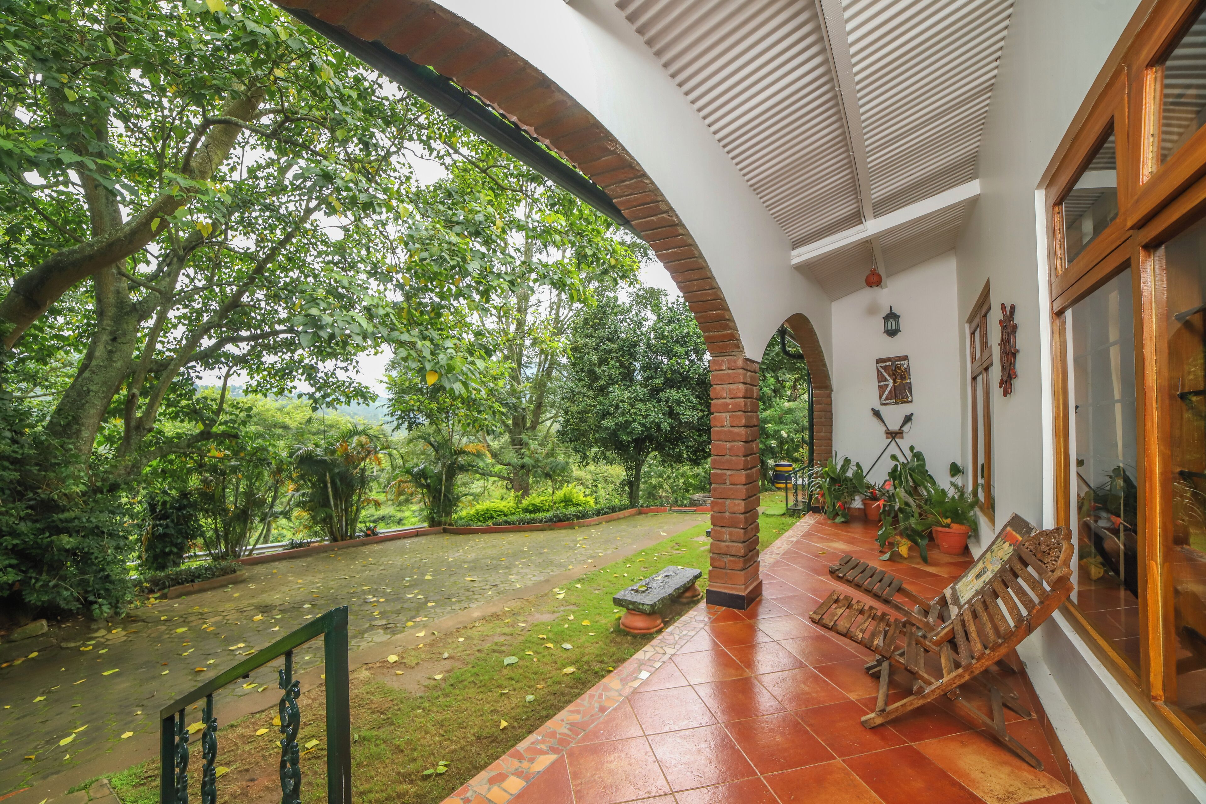 Fassade der Unterkunft