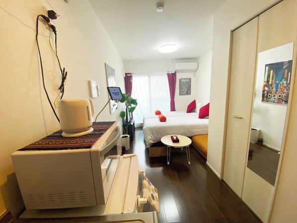 1 bedroom, desk, iron/ironing board, free WiFi