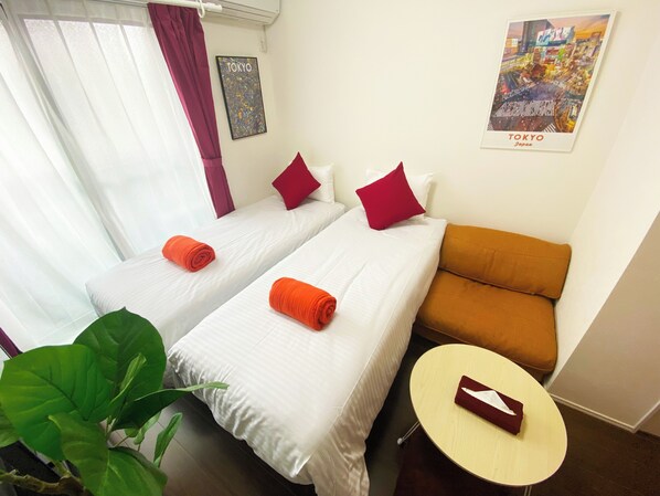 1 bedroom, desk, iron/ironing board, free WiFi