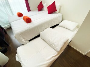 1 bedroom, desk, iron/ironing board, free WiFi