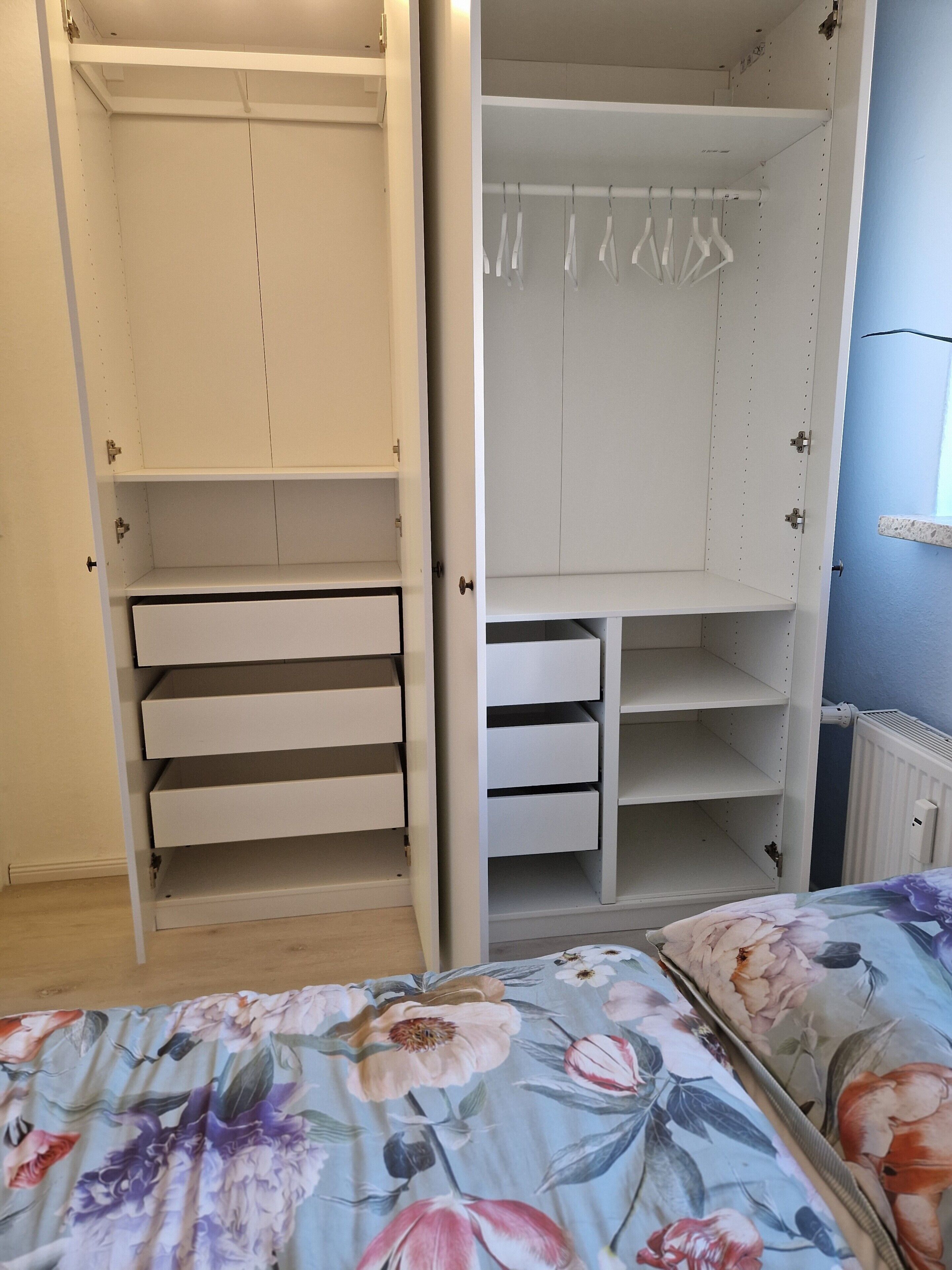 1 slaapkamer, een strijkplank/strijkijzer, gratis wifi, beddengoed