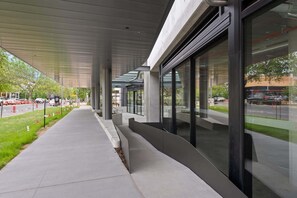 Exterior detail - Elegant Studio with Parking (Braddon)