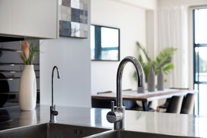 Appartement Deluxe, vue parc | Cuisine privée