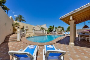 Pool - Villa for rent in Benissa, CASCADA (Benissa)
