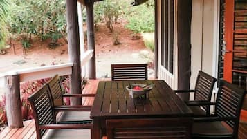 Family Villa, 2 Bedrooms, Pool View | Terrace/patio