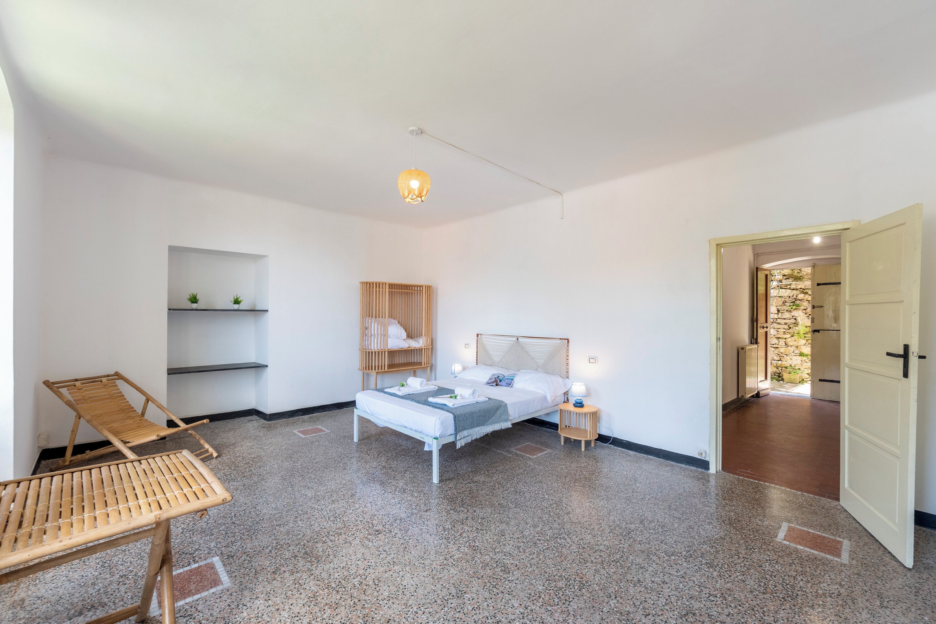 Fjölskylduíbúð - mörg svefnherbergi (Salvia House In Mulinetti) | 2 svefnherbergi, straujárn/strauborð, þráðlaus nettenging, rúmföt