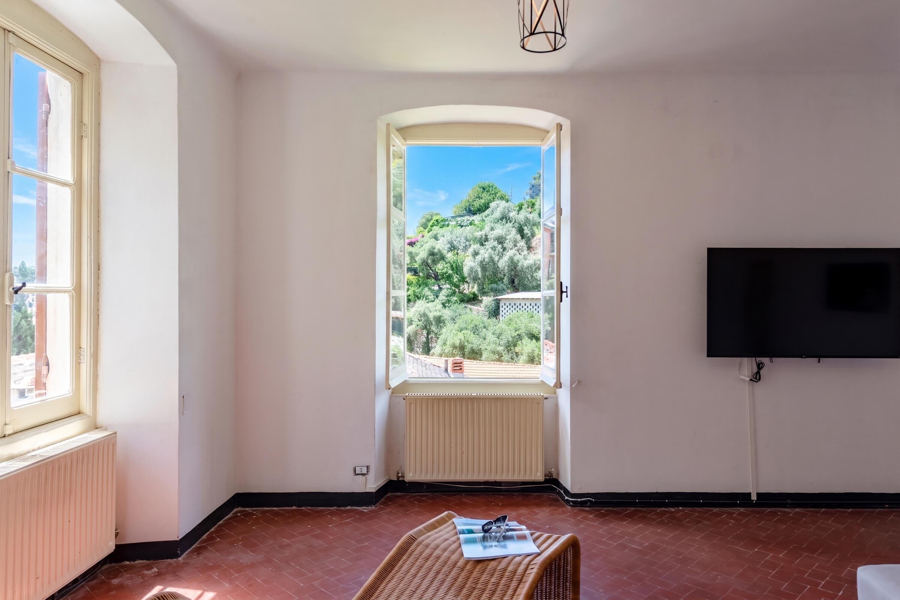 Appartamento familiare, 2 camere da letto, microonde (Salvia House In Mulinetti - 10min) | Area soggiorno