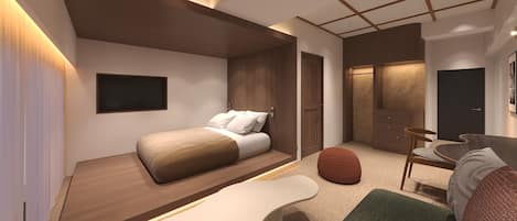 Deluxe Room | 1 bedroom, blackout drapes, soundproofing, free WiFi