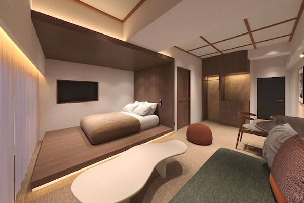 Deluxe Room | 1 bedroom, blackout drapes, iron/ironing board, free WiFi