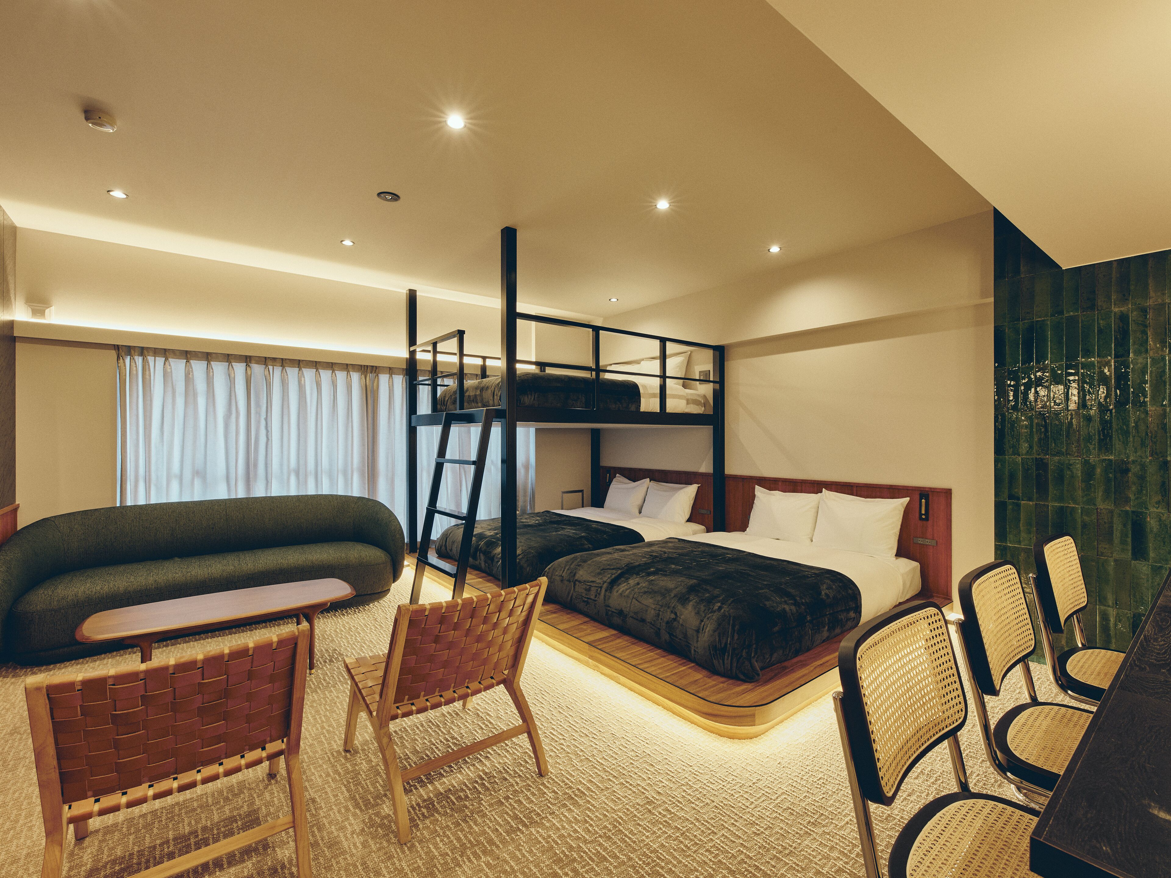 高级房 | 1 多间卧室、遮光窗帘、隔音、免费 WiFi