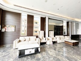 Sala de estar en el lobby