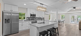 Lakefront Retreat with Private Dock, Pool, Game Room | Sleeps 18