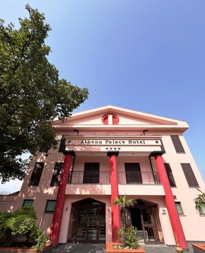 Façade de l’hébergement