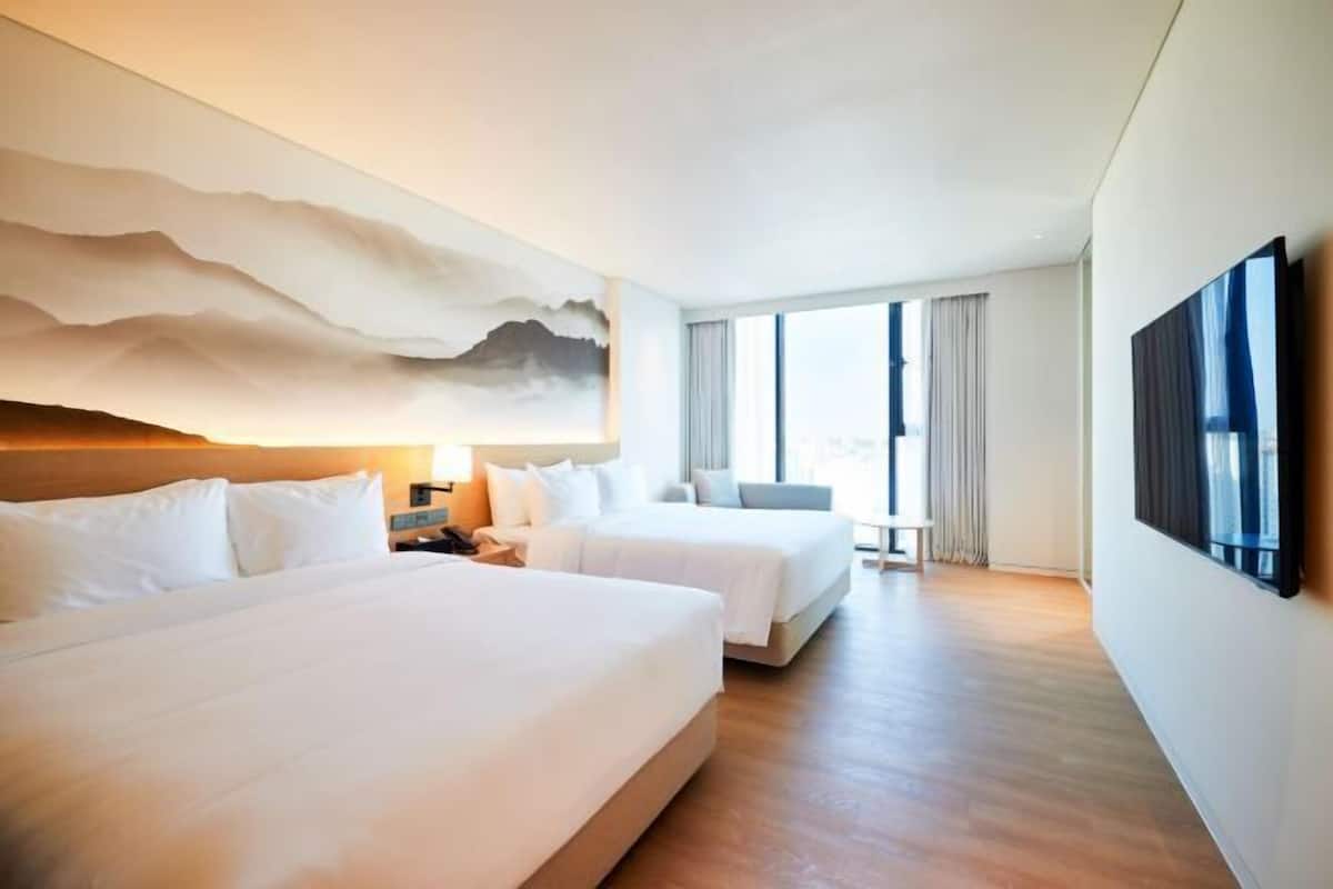 1 habitación, colchones Tempur-Pedic y minibar
