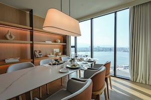 LED TV, first-run movies, pay movies