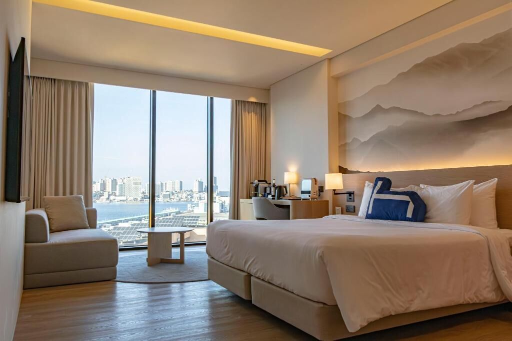 Couette en duvet d'oie, surmatelas, minibar