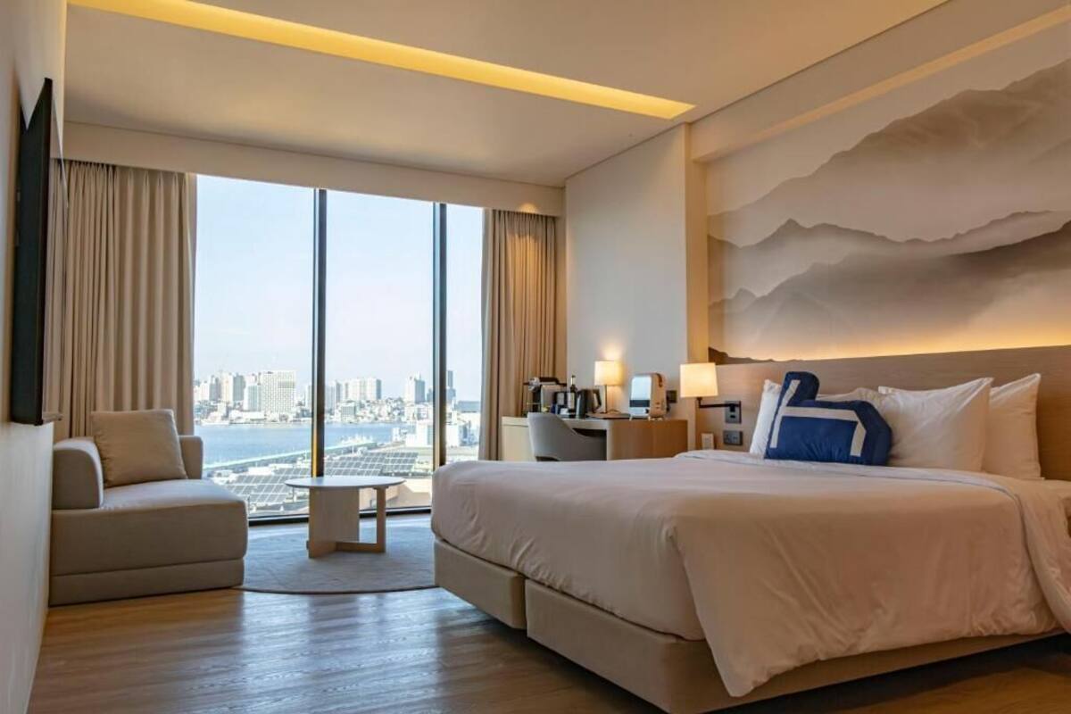 Couette en duvet d'oie, surmatelas, minibar