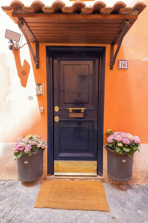 Façade de l’hébergement