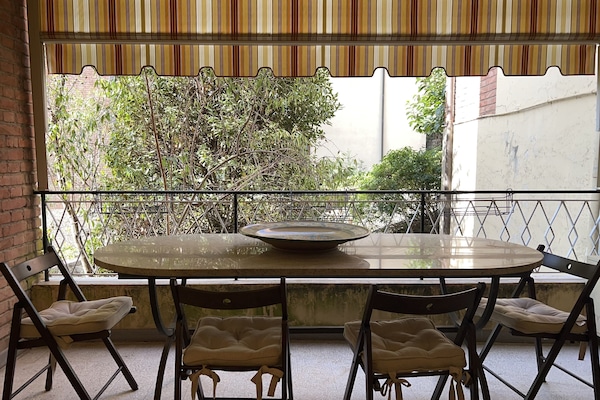 Panoramic Apartment, City View | Terrace/patio