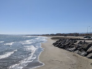 Beach nearby