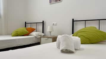 2 habitaciones, wifi gratis y ropa de cama
