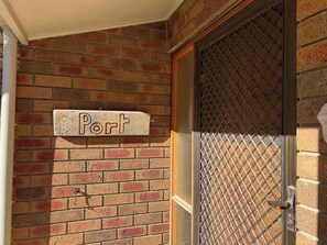 Exterior detail - Lazy Sails Port - Pets welcome outside , WiFi (Robe)