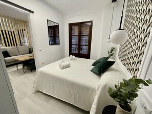 1 dormitorio, wifi gratis, ropa de cama