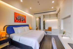 1 habitación, ropa de cama hipoalergénica y minibar 
